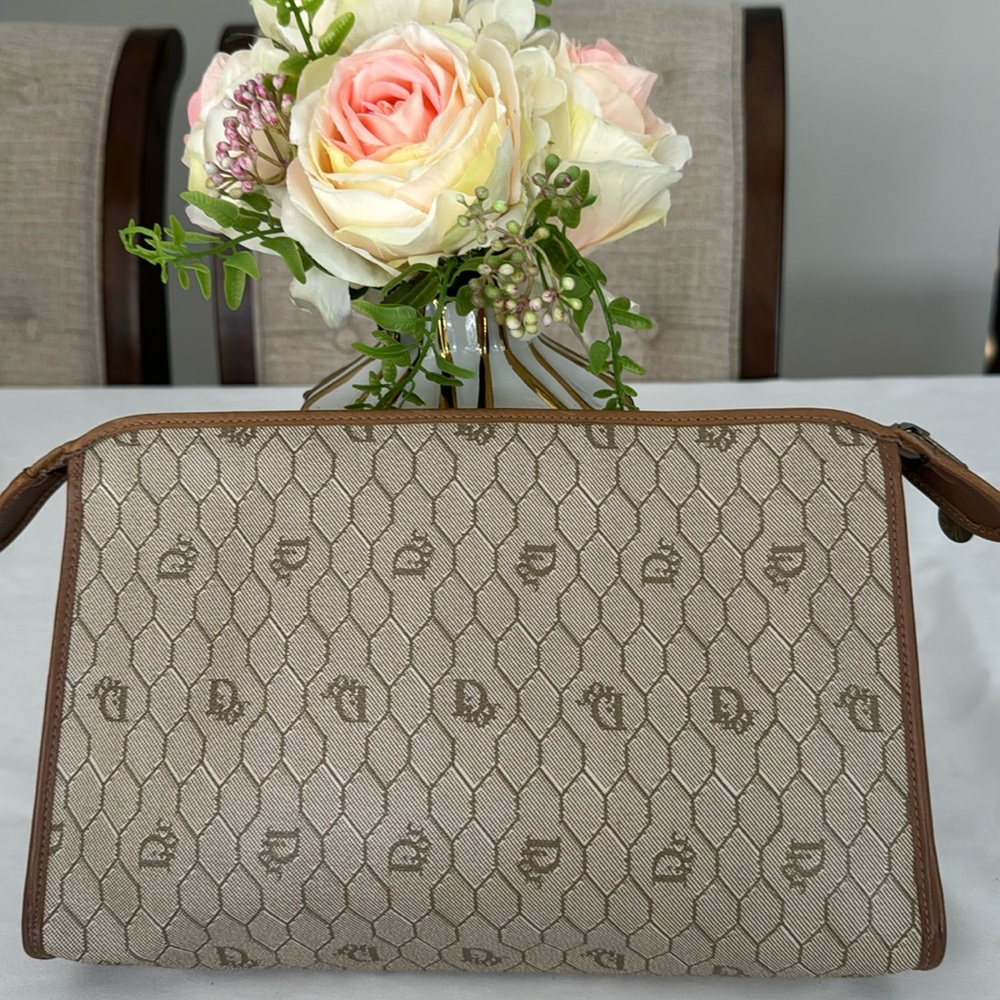 Authentic Dior vintage large pouch/clutch bag - Picture 2 of 10